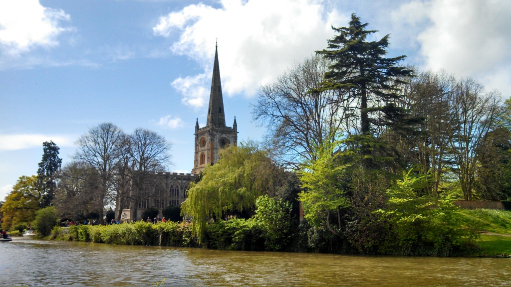 Holy Trinity Church from across the river