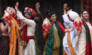 Numerous examples of Eastern costumes with Alkini in the center